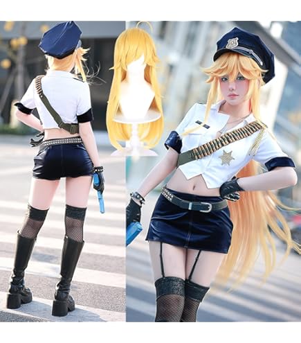 パンティ&ストッキングwithガーターベルト ストッキング警察官風コスプレ衣装 パンティ 警察官 コスプレ衣装 『パンティ&ストッキングwith